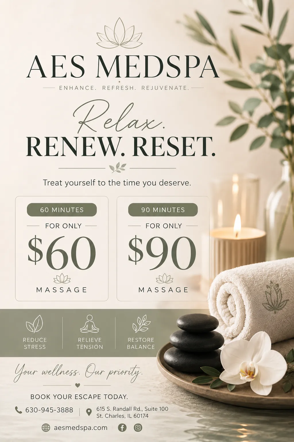 Treatment Tuesday June Special at AES Med Spa featuring VI Peel and Dermaplane treatment in St. Charles IL for brighter, smoother, rejuvenated skin.