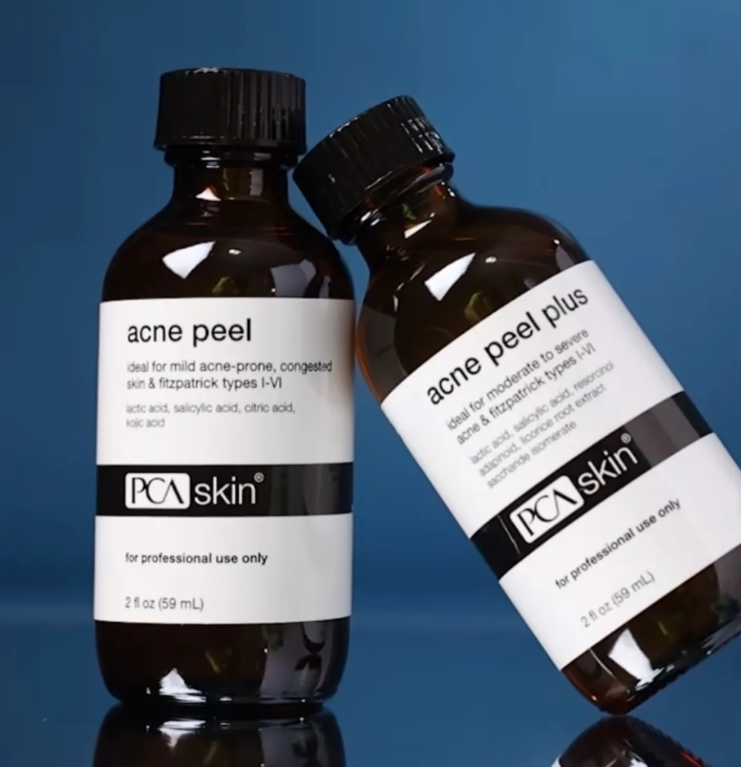 PCA Acne Peel Plus treatment at AES Med Spa in St. Charles