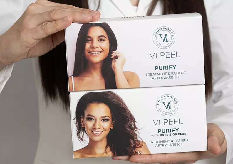 VI Peel Purify treatment at AES Med Spa in St. Charles